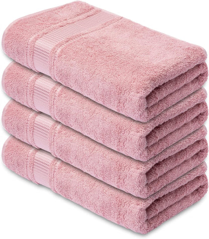 4 Pack, 100% 12 18 Melissa Linen, Fingertip Towels Turkish Cotton, Small Hand Towels for Body and Face, x in, Soft