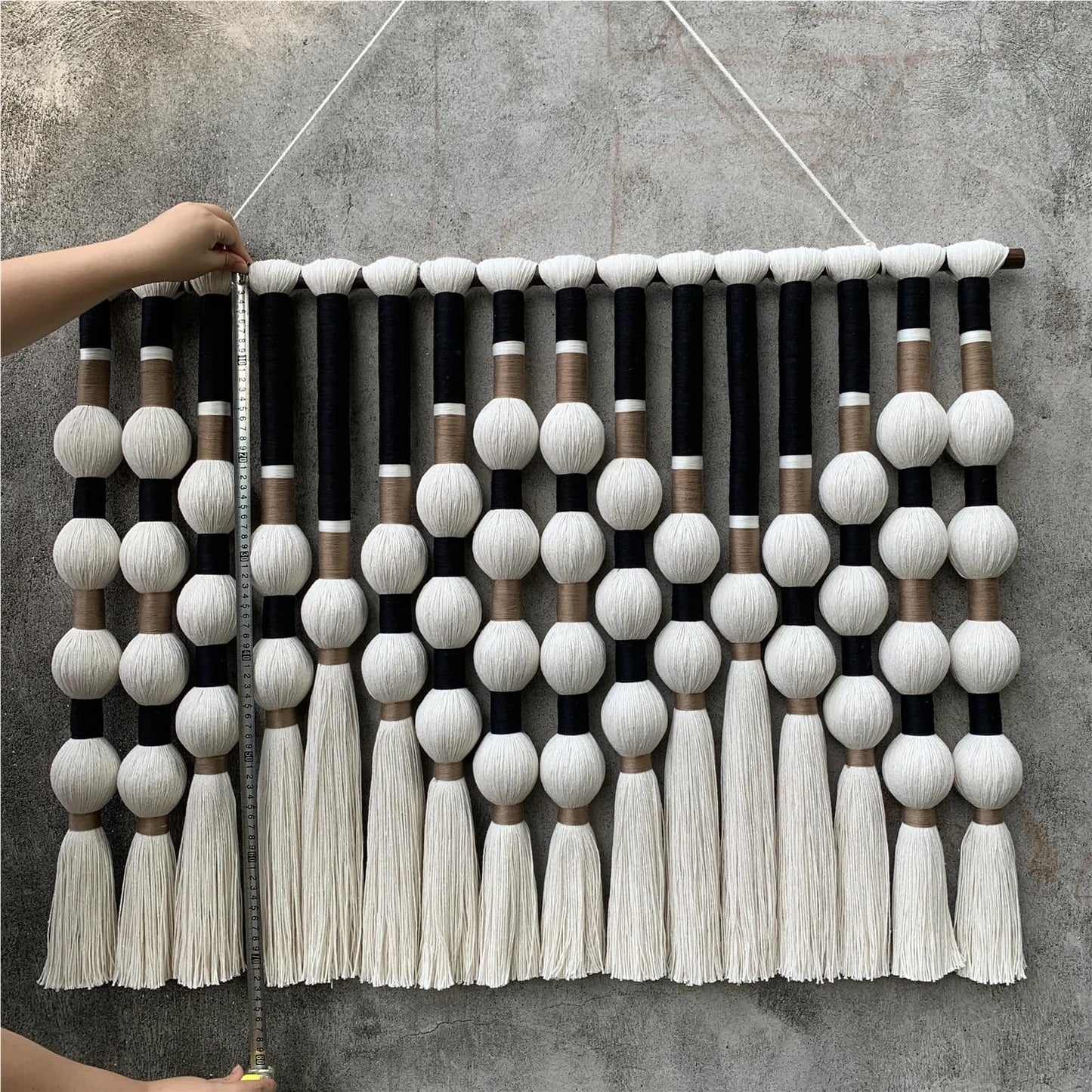 UXALoH6 Hand Woven Tapestry Handmade Wall Hangings Home Decor Sphericity Art Tapestry for Ornament Craft