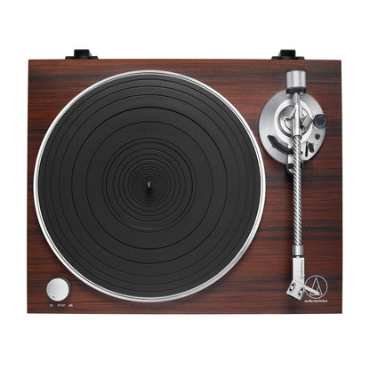 Audio-Technica AT-LPW50BT-RW Manual Belt-Drive Turntable, Rosewood