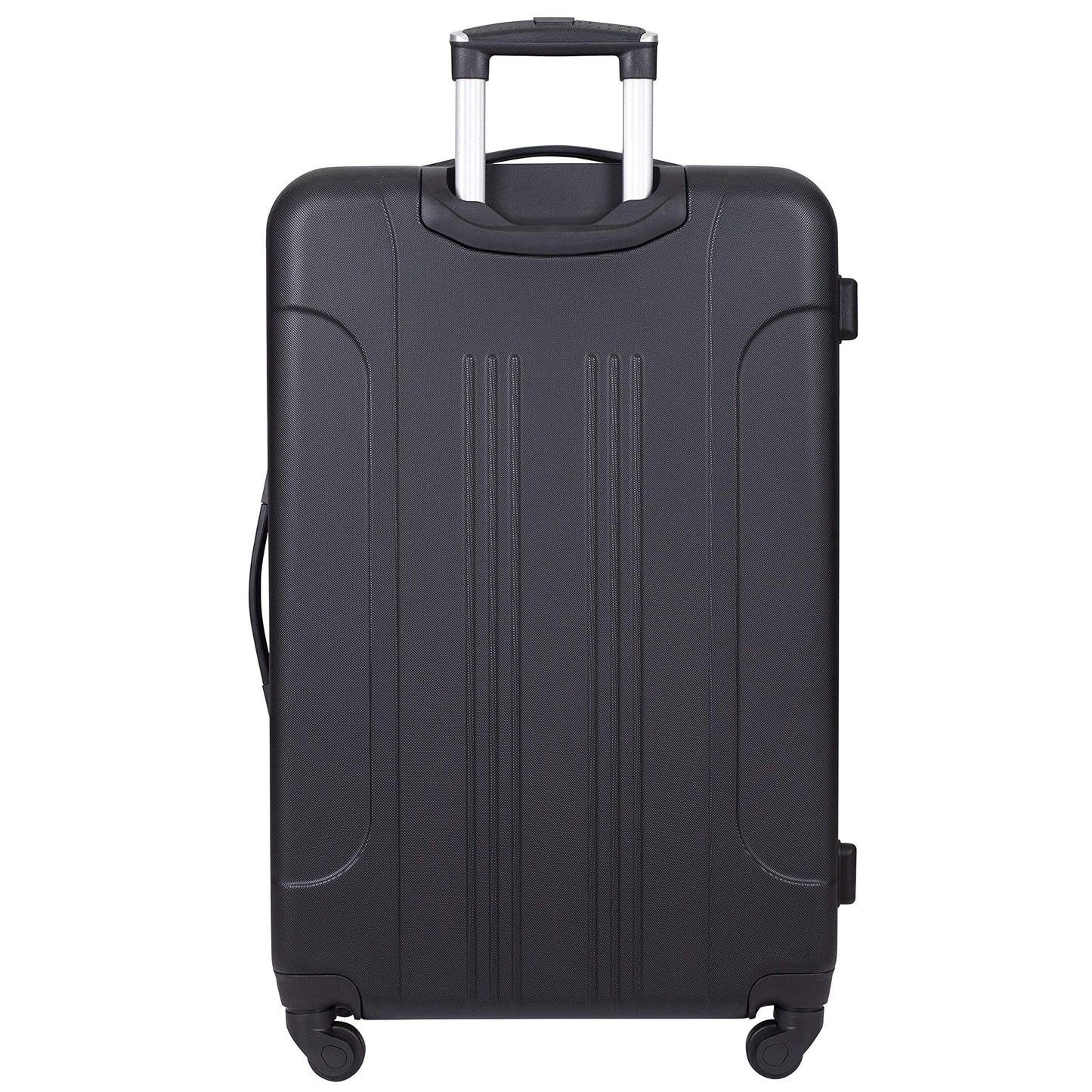 Travelers Club Cosmo Luggage, Black-2 Piece Set (28"/20")