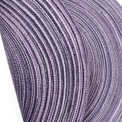 SHACOS Round Placemats Set of 4, Braided Cotton Place Mats, 15 inch for Kitchen Dining Table Holiday Party