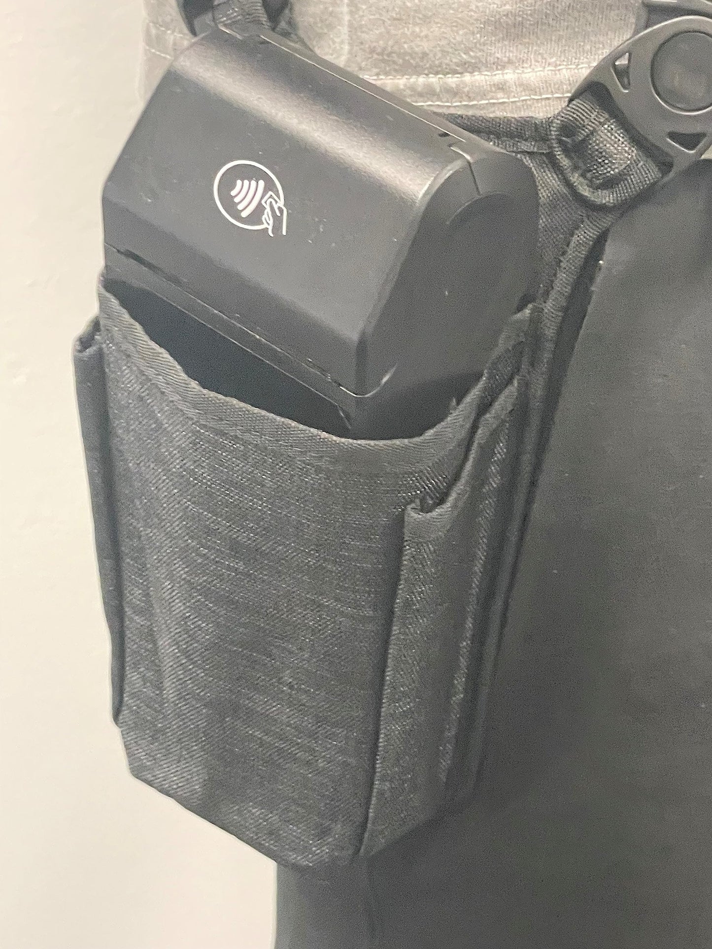 Toast Go 1 / Toast Go 2 Payment Pouch with Sling/Waistband and Rugged Metal Belt Clip