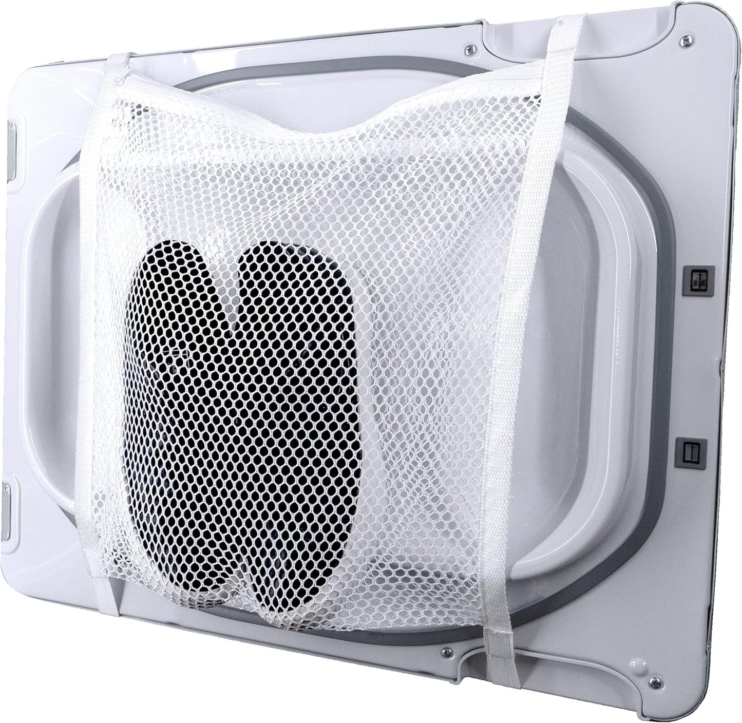 15.5 Inch 15.5 Inch, 1 Pack S&T INC. Sneaker Dryer Bag, Dryer Door Shoe Net with Elastic Straps, Sneaker Laundry Bag