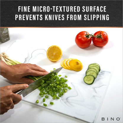 BINO BPA-Free Cutting Board, Durable Large Surface Chopping Board, Dual-Sided, Dishwasher Safe Kitchen Utensils