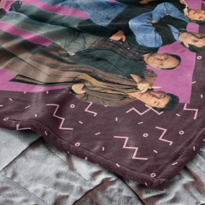 Northwest Seinfeld Silk Touch Throw Blanket, 50" x 60", The Gang