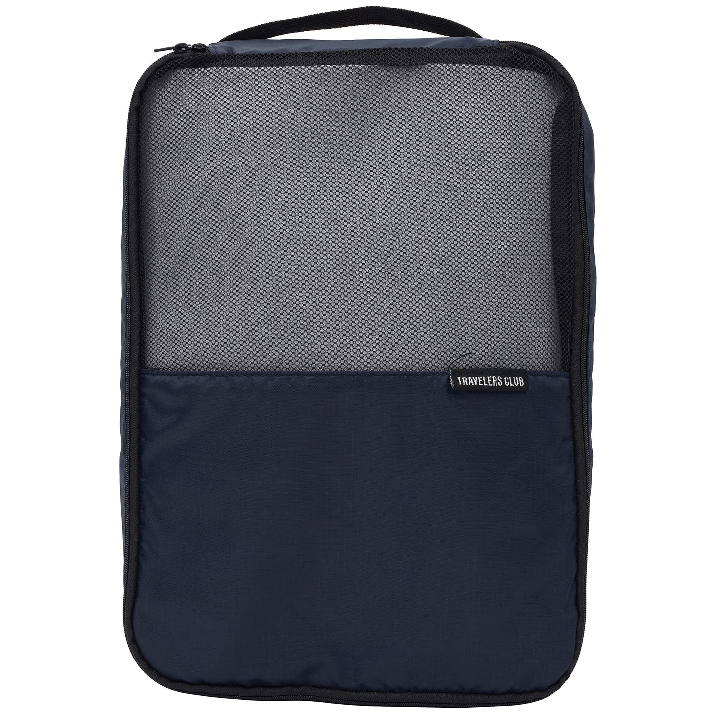 Travelers Club 14 Piece Riddock Luggage and Travel Accessories Set, Navy Blue