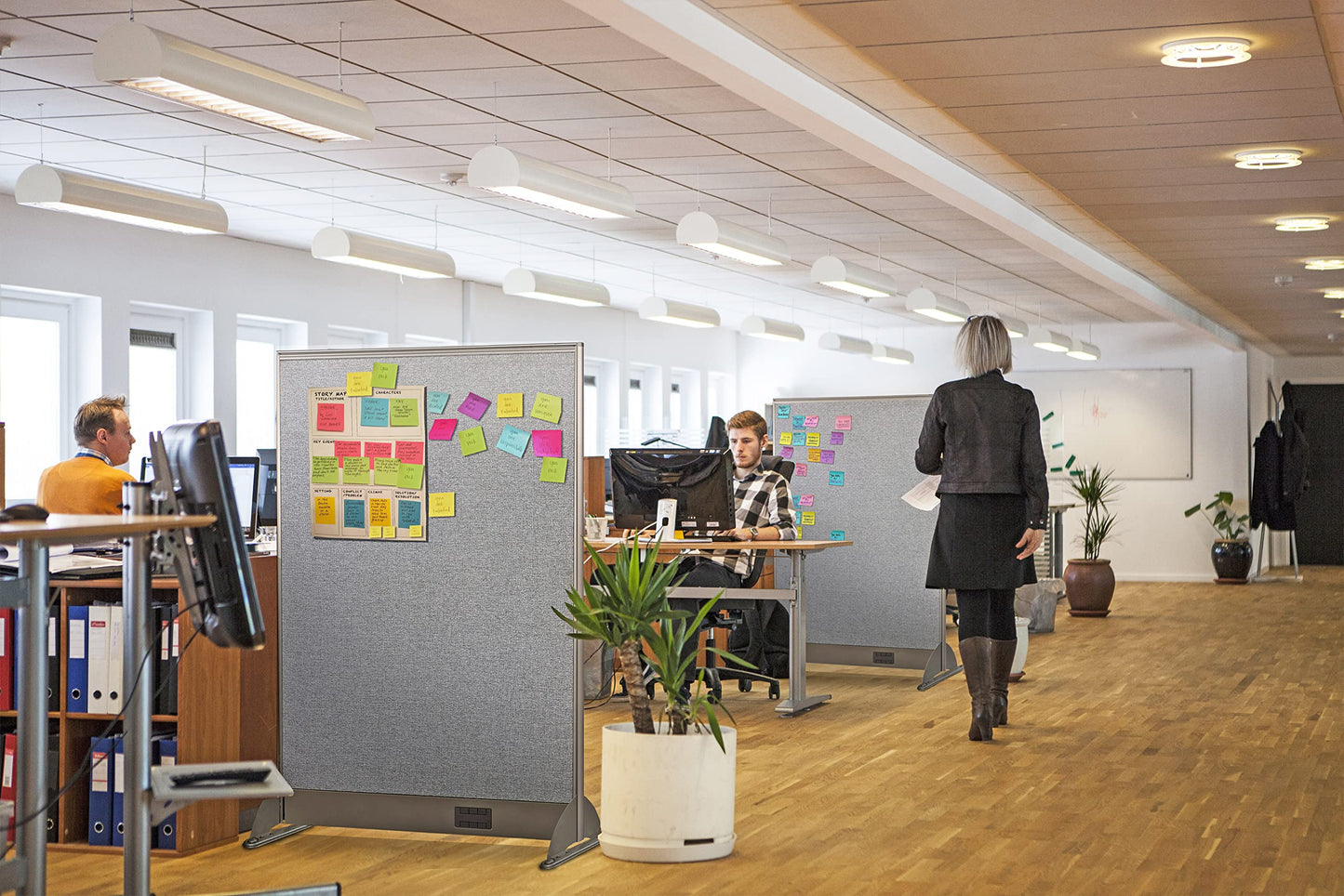 GOF Office Partition Single Panel (48" w x 72" h) 4ft x 6ft