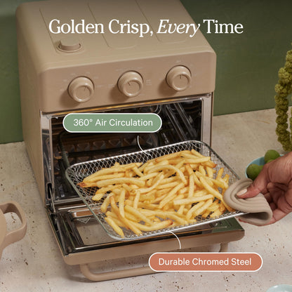 Our Place Wonder Oven Essentials Kit | Extra Air Fryer Basket & Nonstick Ceramic-Coated Bake Pan | Oven Safe, Eco-Friendly | Char