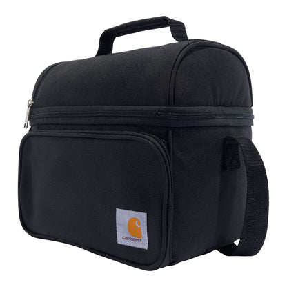 Carhartt Camping Cooler, Worksite Lunchbox, Soft Shell Lunch Bag for Construction Sites, Work and Everyday Use, Black