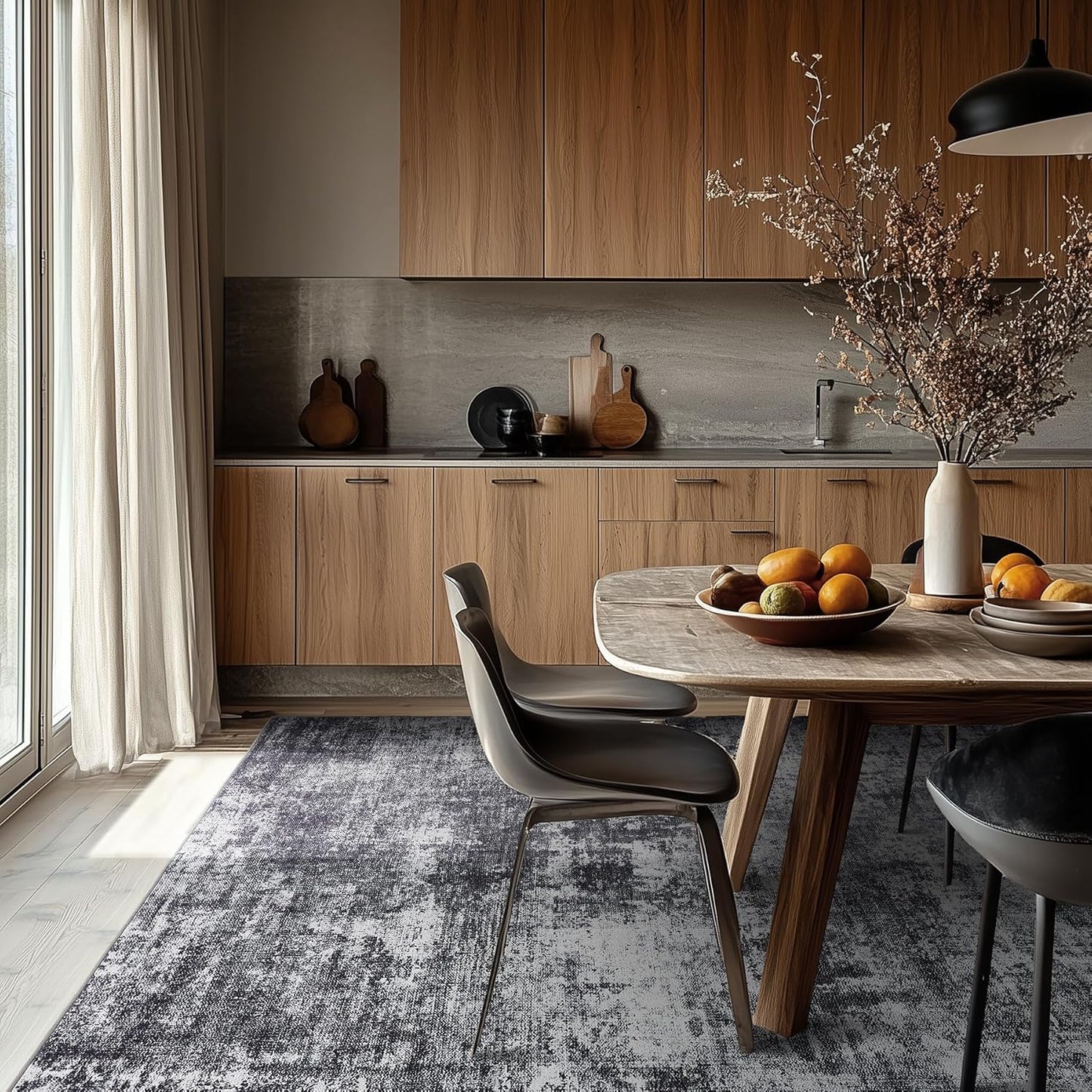 5x7 Abstract Area Rugs Washable Non-Slip Rug for Living Room Bedroom Soft Carpet Indoor Floor Non-Shedding Rugs