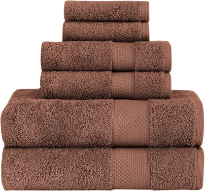 6 Set, 100% 2 2 2 Towels Beyond - Luxury Piece Towel Turkish Cotton, Quick Drying, Highly Absorbent & Comfy, Includes