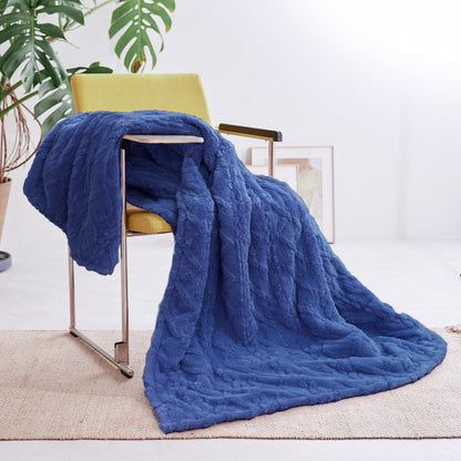 Heated Blanket-Electric Blanket,50"x60" Soft Heated Throw Blanket with 5 Heating Levels & 3 Hours auto-Off,Over-Heat Protection Fast-Heating,Machine Washable（Purple）