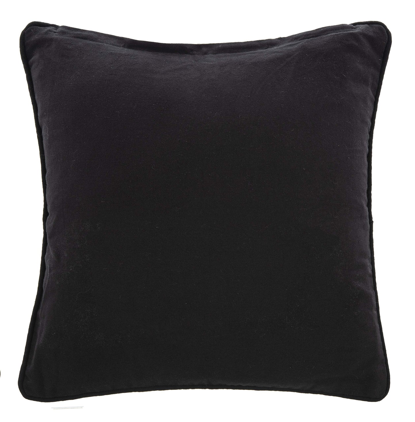 SAFAVIEH Home Midnight Black and Ivory Moroccan 20-inch Decorative Pillow Pillow