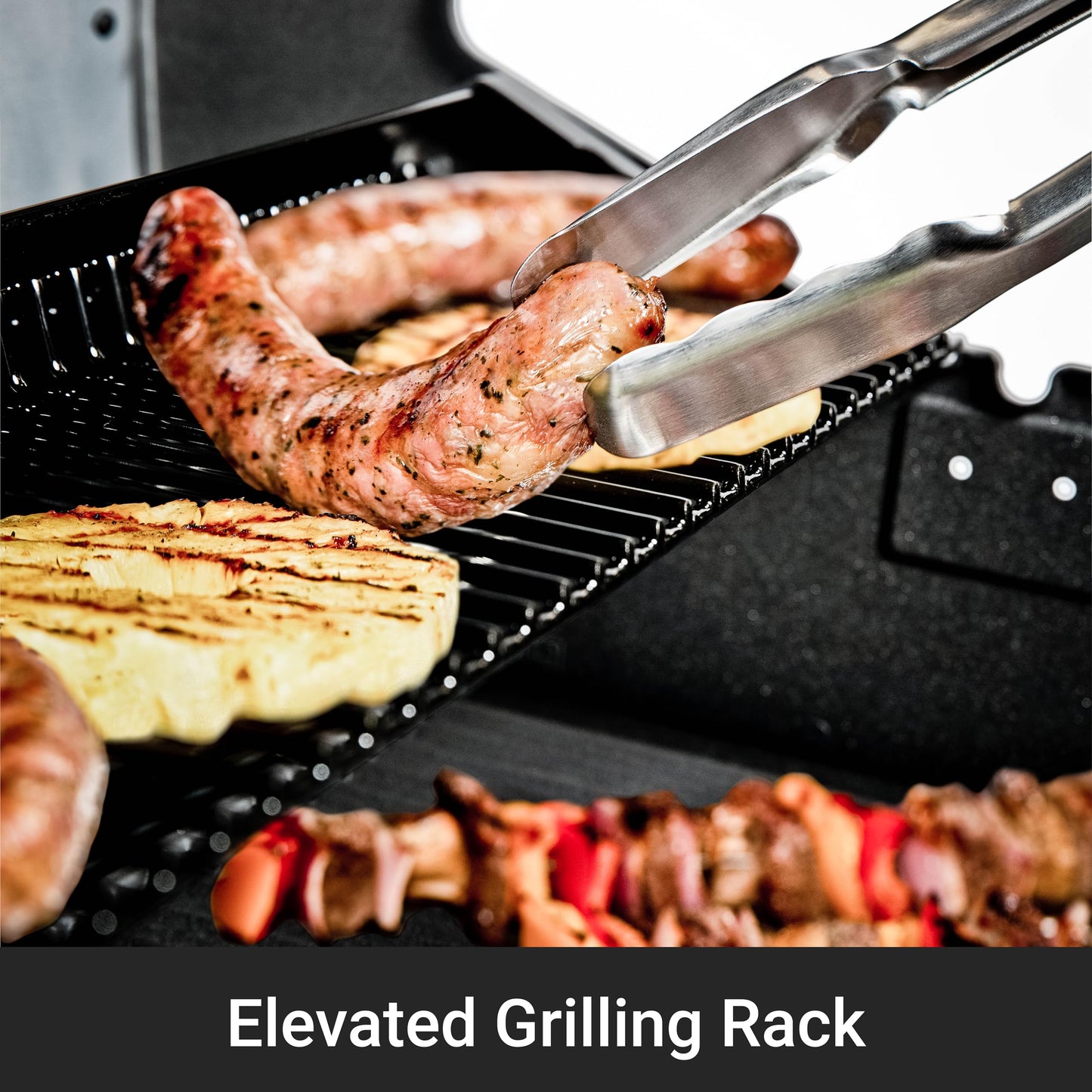 Broil King 865364 Crown S 440 4-Burner Propane Gas Grill in Stainless Steel with Side Burner