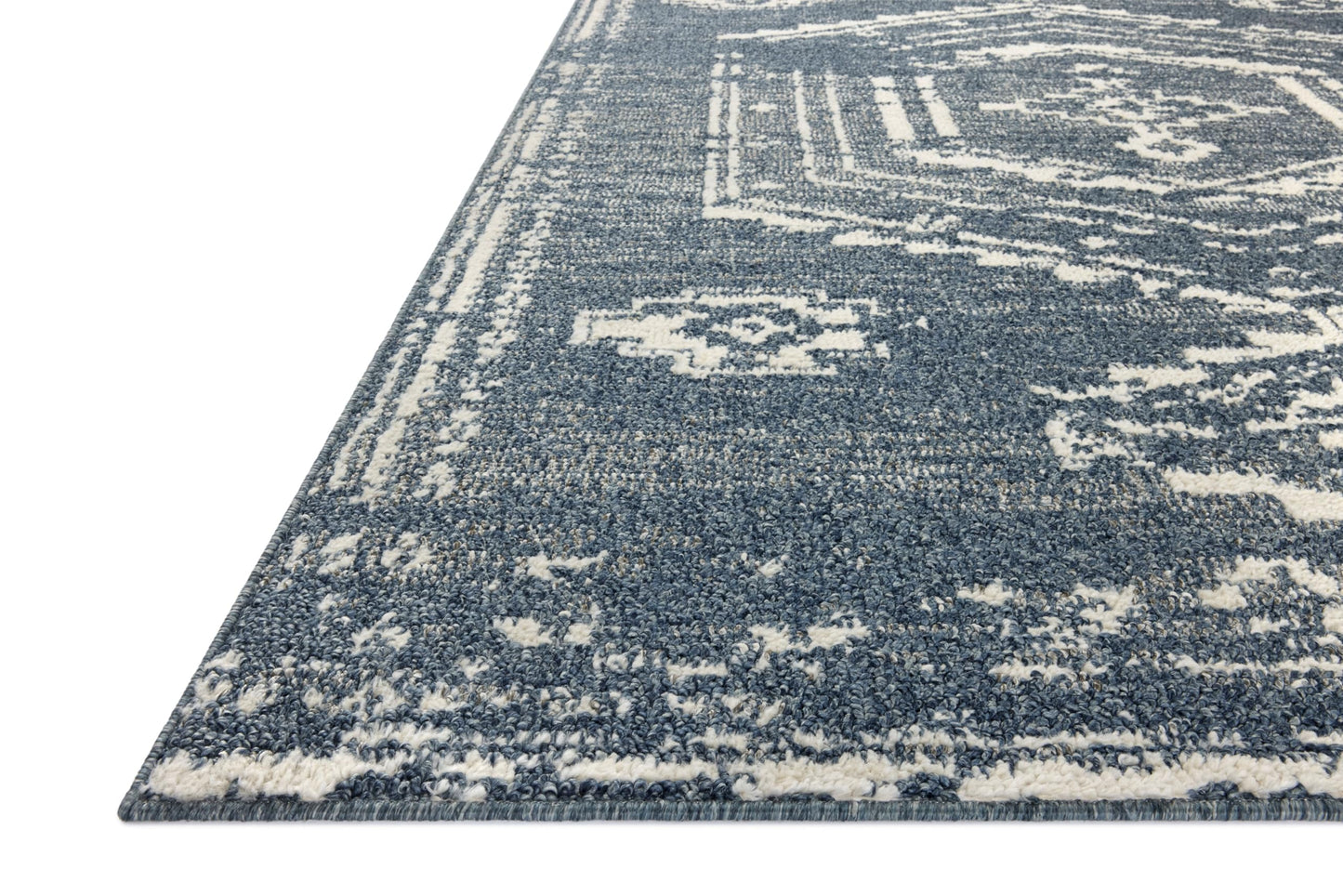 Loloi Magnolia Home by Joanna Gaines Gigi Collection GIG-03 Denim/Ivory 7'-10" x 10' Area Rug
