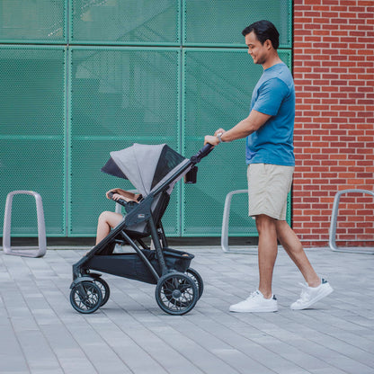 Chicco Corso LE ClearTex Modular Travel System, Corso LE Modular Stroller with KeyFit Max ClearTex Infant Car Seat and Base, Tidal/Blue