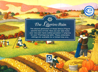 Publix The Lilgrim Pair, Pilgrim Salt and Pepper Shakers