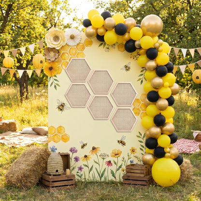 Ripeng 6 Pcs Honey Comb Decorations 11.8 Inch Hexagon Wall Decor Farmhouse Wood Earthy Hexagon Wall Panels Modern Hollow Carved Design Rustic Abstract Decor for Living Room Kitchen(Hollowed Style)