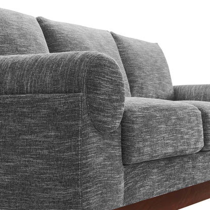 Modway EEI-6401-GRY Oasis Upholstered Fabric Sofa, Gray