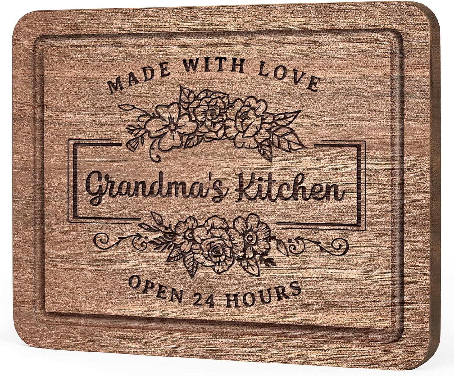 Grandma Gifts, Thoughtful Kitchen Cutting Board for Grandma from Grandkids, Best Gift Ideas for Mothers Day