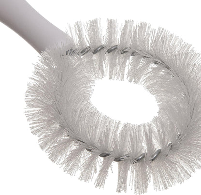 SPARTA 4016402 Plastic Curved Vegetable Brush, 8.75 Inches, Stiff Bristles for Kitchens