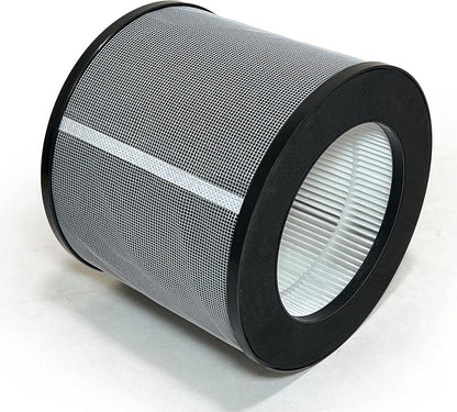 Nispira 3-in-1 True HEPA Replacement Filter for Air Purifier, Compatible with TaoTronics TT-AP006, 1 Pack
