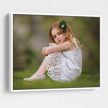 P&L ART - Personalized Custom Canvas Prints | Transform Your Photos into Stunning Wall Art - 8x10 White