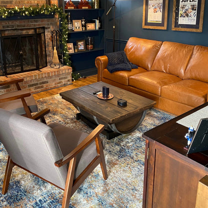 Wine Barrel Coffee Table
