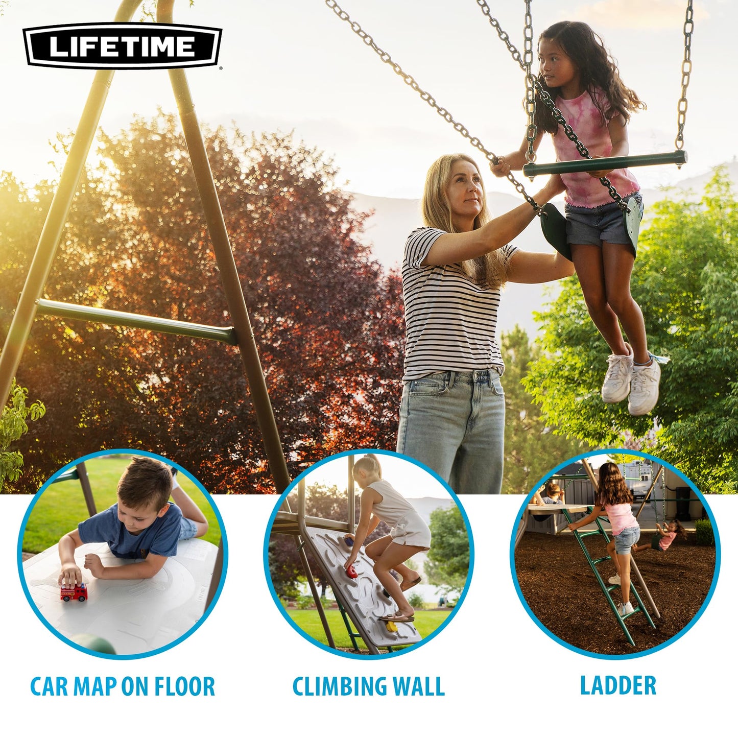 Lifetime Climb and Slide Playset