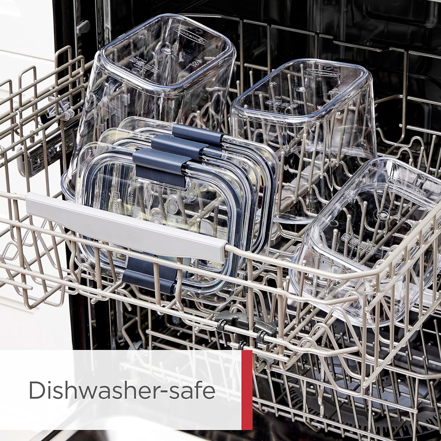 Rubbermaid Brilliance 14-Piece Food Storage Container Set - Airtight, BPA-Free, Ideal for Kitchen Organization