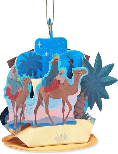 American Greetings Magic Moments Christmas Ornament - Religious Manger Decoration for Holiday Cheer