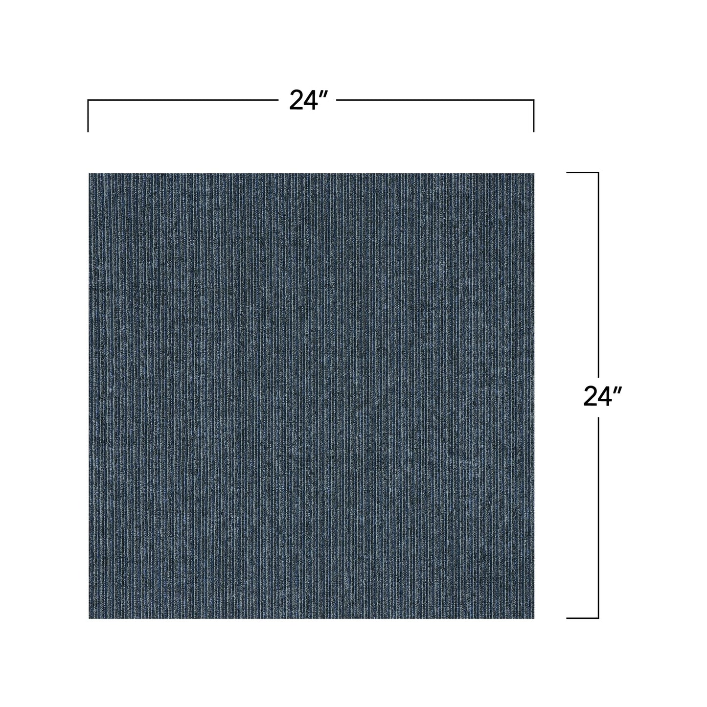 Mohawk Advance 24" x 24" Berber (Loop pile), 0.09" Pile Height, Carpet Tile, PET Fiber, Live News Color, (24 Tiles), (96 sqft/carton)