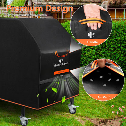 Griddle Cover for Blackstone 36" Griddle - 2026 Upgraded 1000D Heavy Duty Waterproof Flat Top Grill Cover, Tear & Fade Resistant with Buckle & Air Vents, Fits Blackstone 1528 & More 4-Burner Griddle