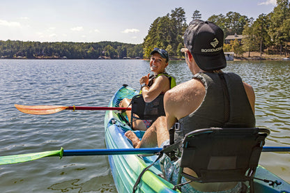 Perception Kayaks - 13.5 Tandem Kayak - Sit on Top - Large Rear Storage with Tie Downs - 13.5 ft - Deja Vu