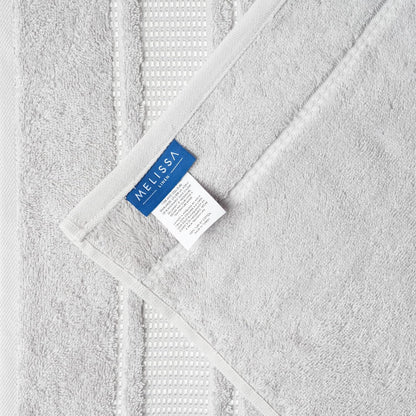 2 100% 28 55 Melissa Linen, Piece, Silver Light Grey Bath Towels, Turkish Cotton Bath Towels for Bathroom, Absorbent