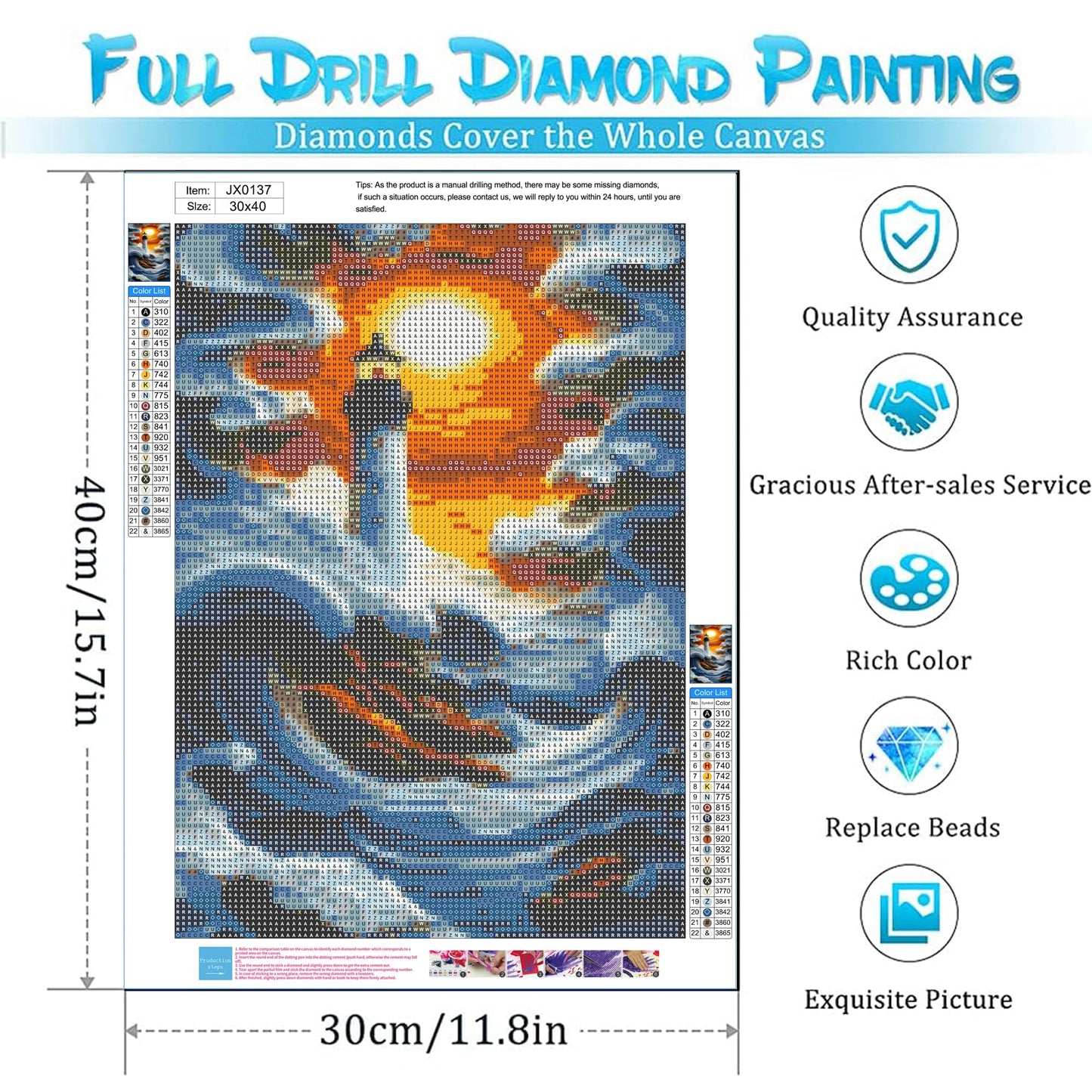 Yijingtop 6 Packs Abstract Landscape Diamond Art Kits for Adults,5D DIY Paint with Round Full Drill Diamonds Paintings Gem Art Kits for Home Wall Decor Gift (12X16 Inch)
