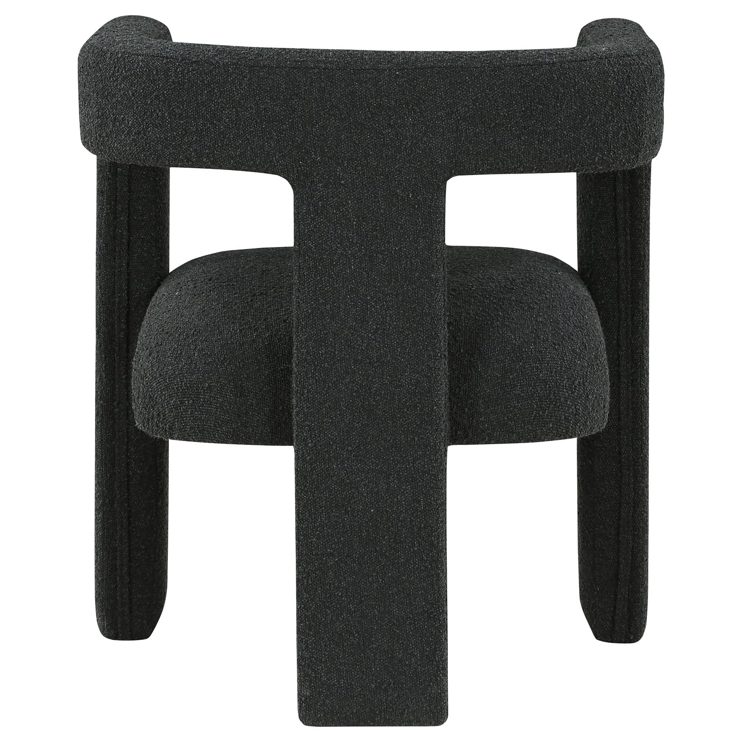 Coaster Home Furnishings Petra Boucle Upholstered Accent Side Chair Black 902882