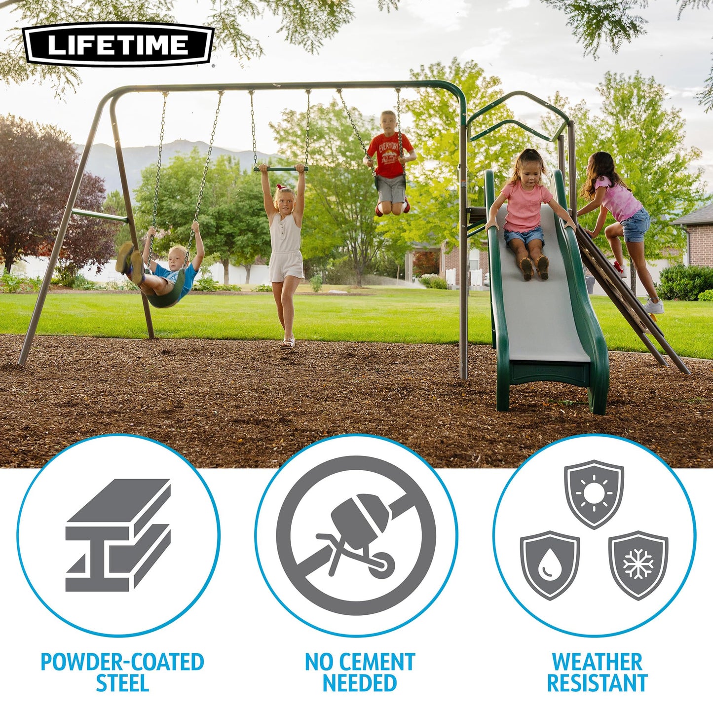 Lifetime Climb and Slide Playset