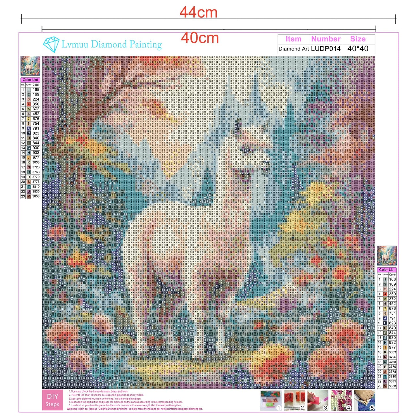 Lvmuu Diamond Painting Kits for Adults Hummingbirds, 5D DIY Full Square Drill Diamonds Art Sets for New Beginner, Large Animal Flowers Paint with Diamonds Beads Art Craft Home Decoration (White)
