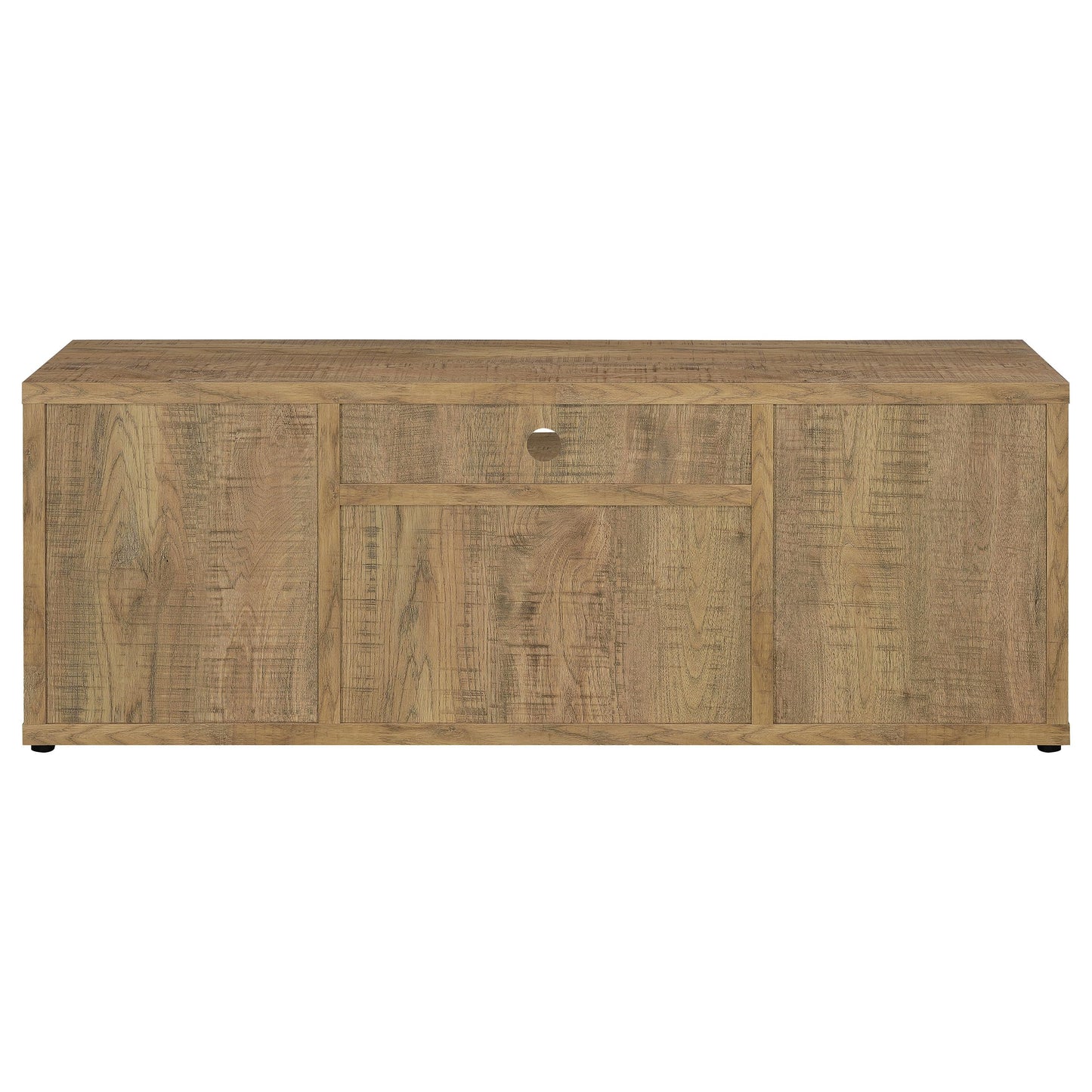 Coaster Home Furnishings - Tabby - Engineered Wood - 60-inch TV Stand with 4 Doors, Center Shelf - Living Room - Mango - 701702
