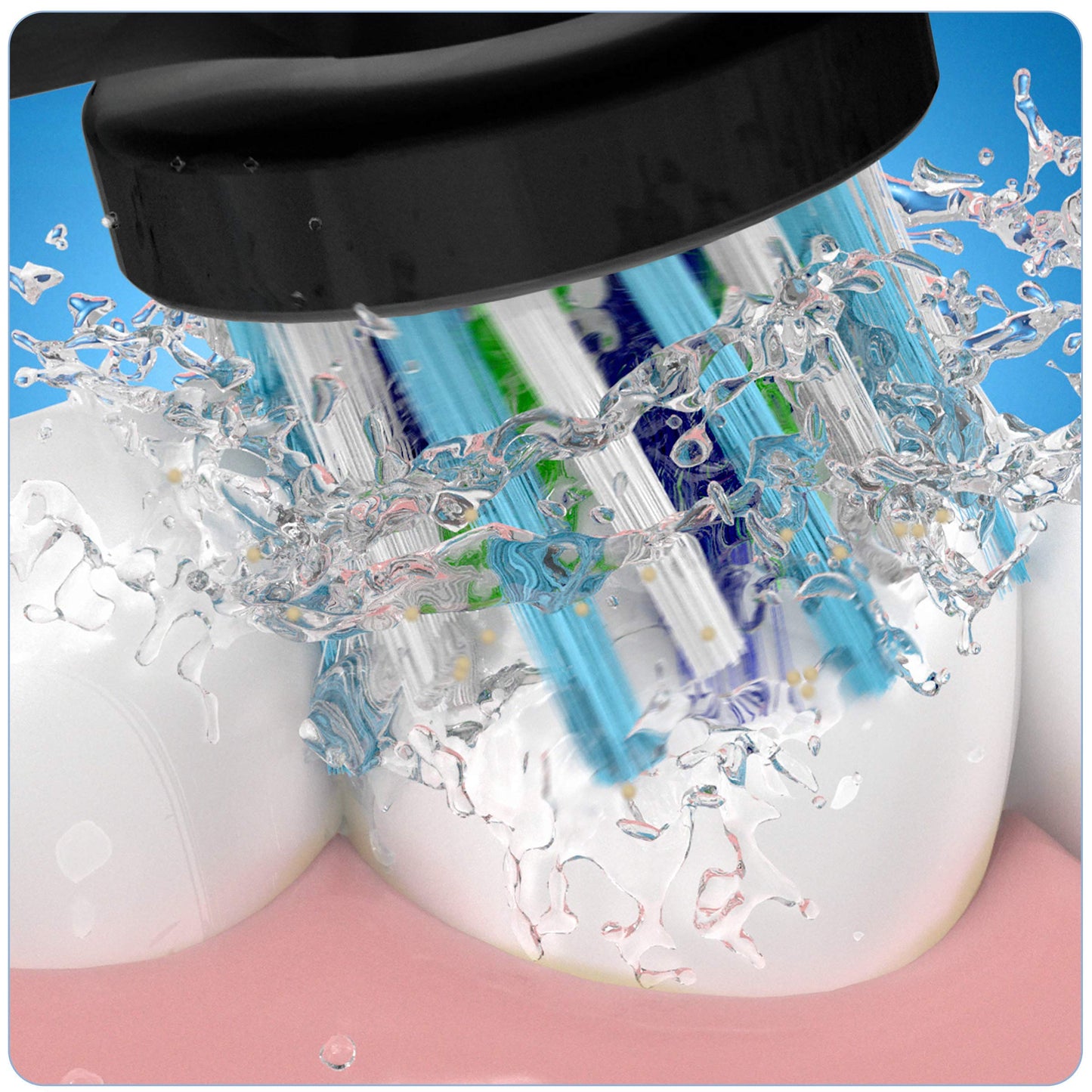 Oral B Cross Action Electric Toothbrush Replacement Brush Heads Refill, 4Count