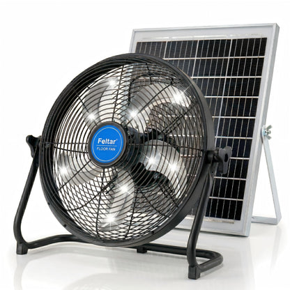 Feltar 16in Portable Solar Fan