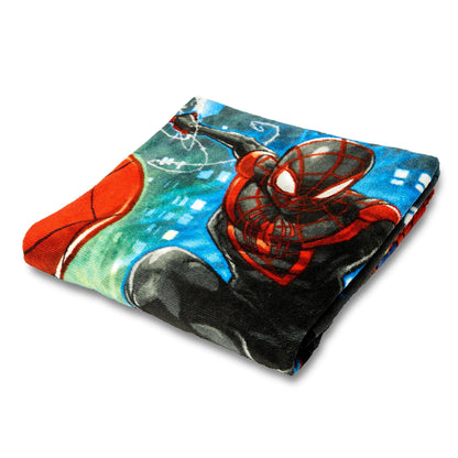Northwest Spider-Man Micro Raschel Throw Blanket, 46" x 60", Swing City
