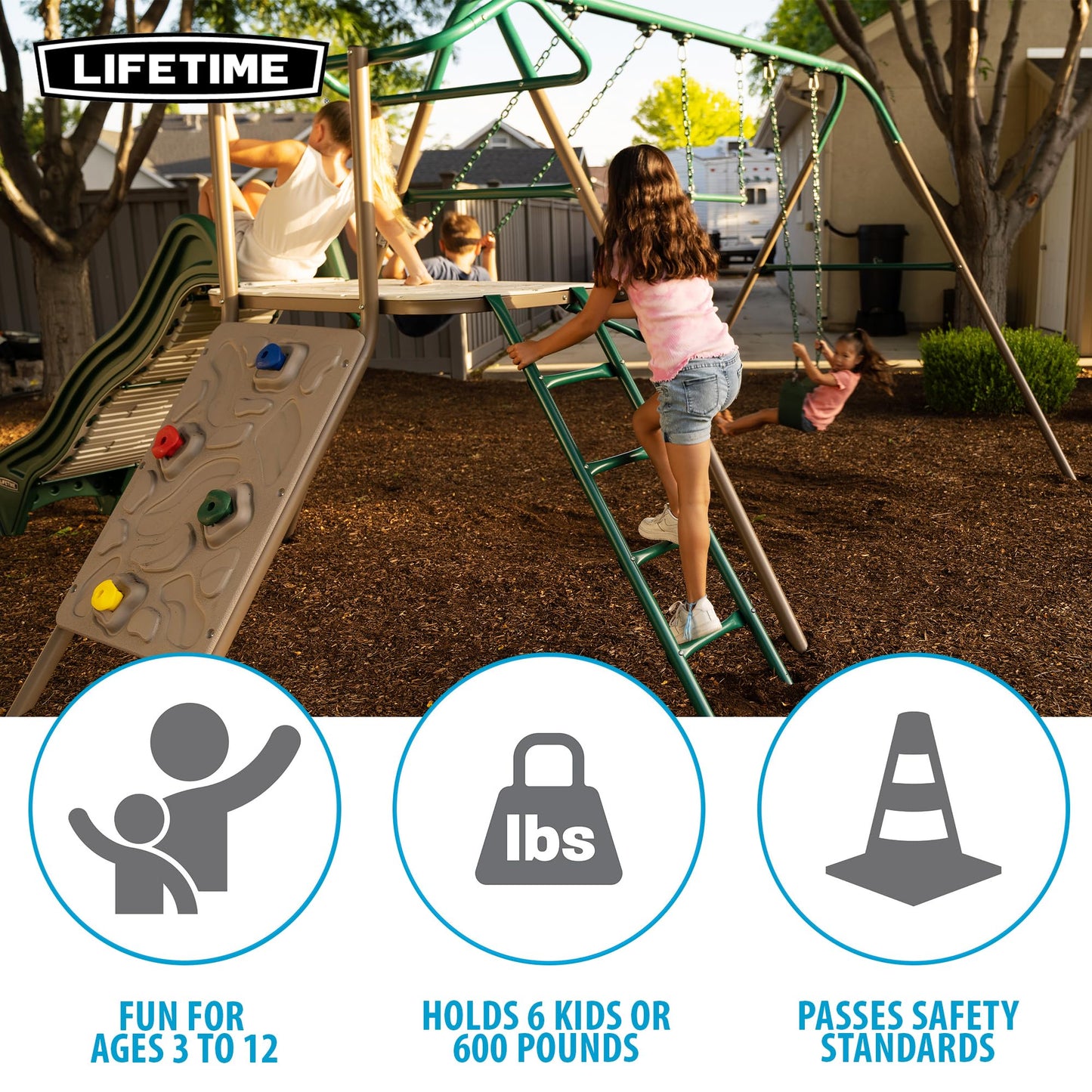 Lifetime Climb and Slide Playset
