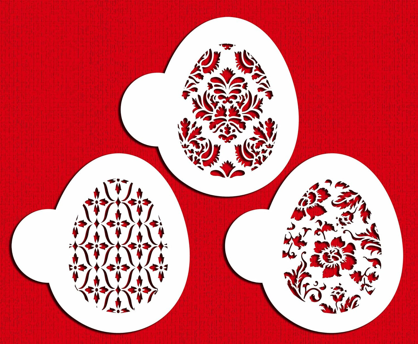 Chic Easter Eggs Stencil Set C813 by Designer Stencils