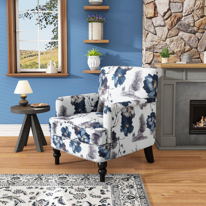 Christopher Knight Home Boaz Fabric Club Chair - Floral Print