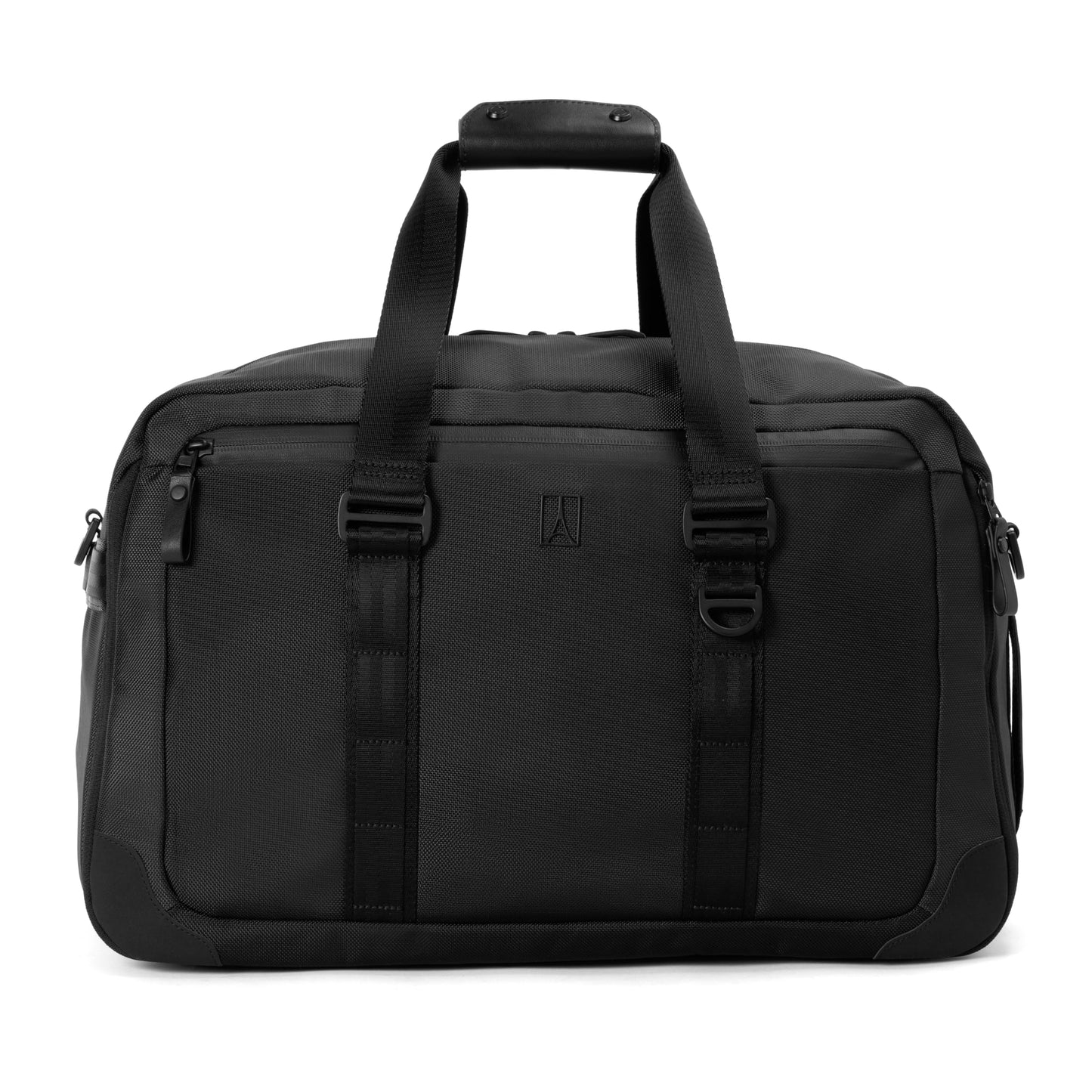 Travelpro Altitude Double Expansion Travel Duffel Bag, 40-48L, Weekender, Overnight, Water Resistant, Men and Women, Jet Black
