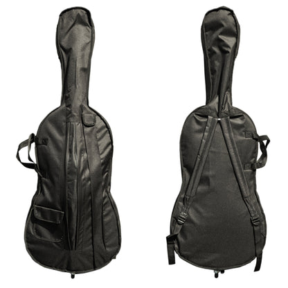 Paititi CE4009SE AVANT-GARDE Ebony Fitted Solid Wood Acoustic Cello with Soft Case, Brazilwood Bow, Rosin and Stopper (3/4)