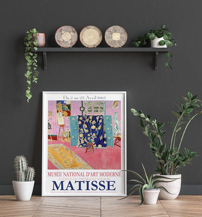 Wallbuddy Matisse Wall Art Exhibition, Aesthetic Room Decor Poster & Prints, Minimalist Wall Art for Home
