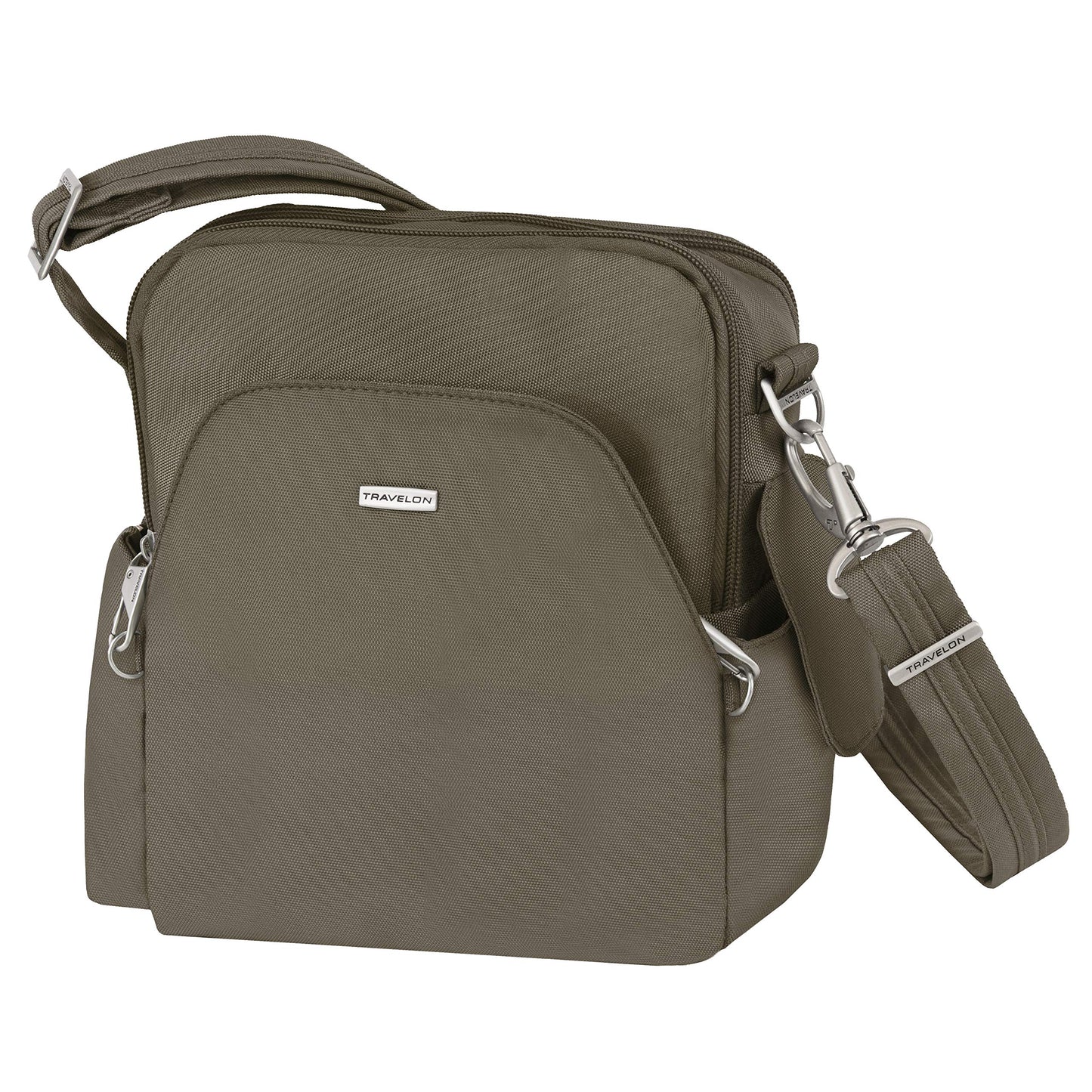 Travelon Anti-Theft Classic Travel Bag, Nutmeg, One Size, Travelon Anti-theft Classic Travel Bag